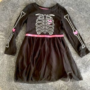 Girls Skeleton Dress